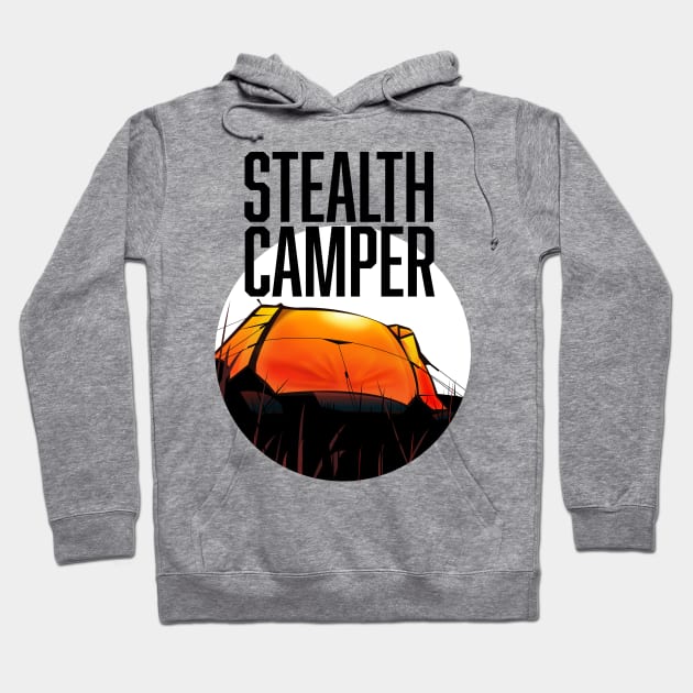 Stealth Camper logo Hoodie by nickemporium1